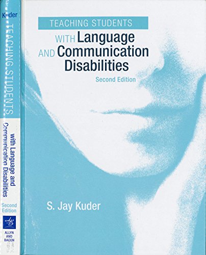 Beispielbild fr Teaching Students with Language and Communication Disabilities zum Verkauf von Better World Books