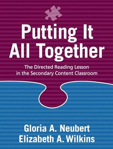 Imagen de archivo de Putting It All Together : The Directed Reading Lesson in the Secondary Content Classroom a la venta por Better World Books