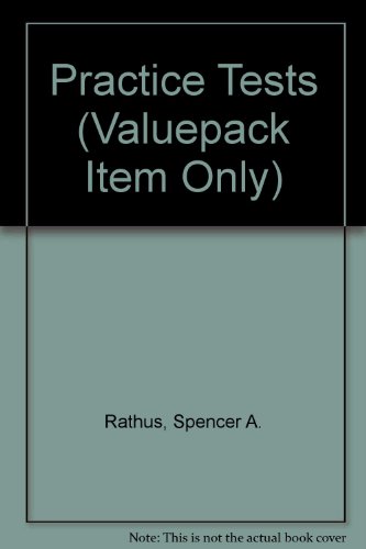 9780205345090: Practice Tests (Valuepack item only)