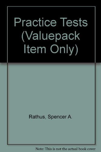 Practice Tests for Human Sexuality in a World of Diversity (9780205345090) by Spencer Rathus; Jeffrey Nevid; Lois Fichner-Rathus