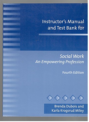 Stock image for Instructors Manual and Test Bank for sale by POQUETTE'S BOOKS