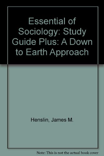 Beispielbild fr Essential of Sociology: a Down to Earth Approach W/Ia Pin S/G zum Verkauf von Wonder Book