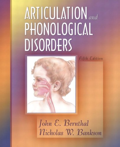 Imagen de archivo de Articulation and Phonological Disorders a la venta por ThriftBooks-Atlanta