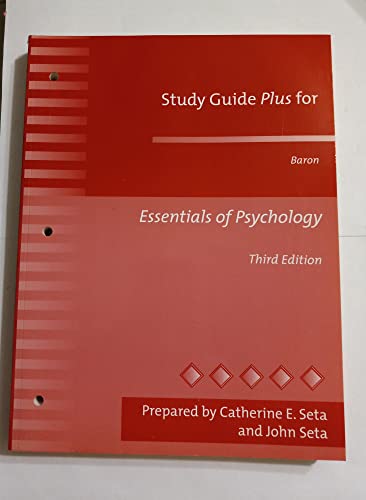 Essentials Psychology with I/a Pin Study Guide Plus (9780205349418) by BARON
