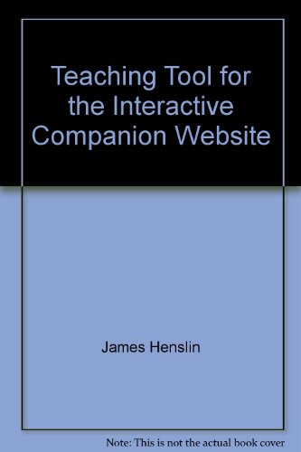 9780205350117: Teaching Tool for the Interactive Companion Website