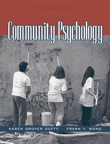 Imagen de archivo de Community Psychology a la venta por Better World Books