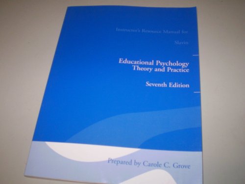 9780205351435: Educational Psychology: Theory and Practice, Seventh Edition