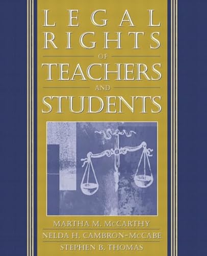 9780205354498: Legal Rights of Teachers and Students