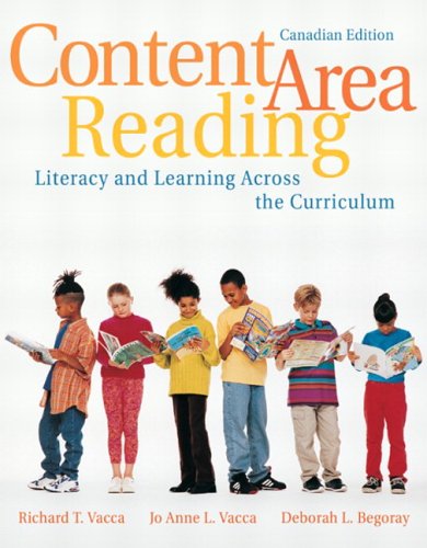 9780205357956: Content Area Reading: Literacy and Learning Across the Curriculum First Canadian Edition