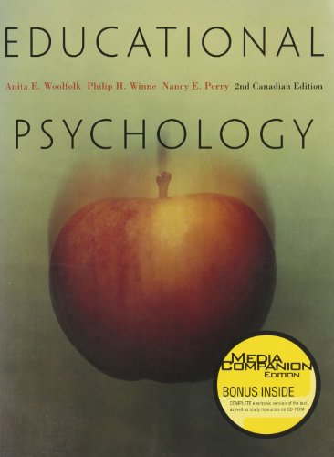 Educational Psychology 2nd Canadian Ed.