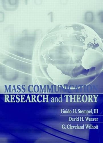 Imagen de archivo de Mass Communication Research and Theory a la venta por Campus Bookstore