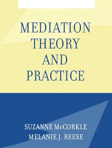 Stock image for Mediation Theory and Practice for sale by Prairie Creek Books LLC.