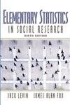 Beispielbild fr Elementary Statistics in Social Research zum Verkauf von Better World Books