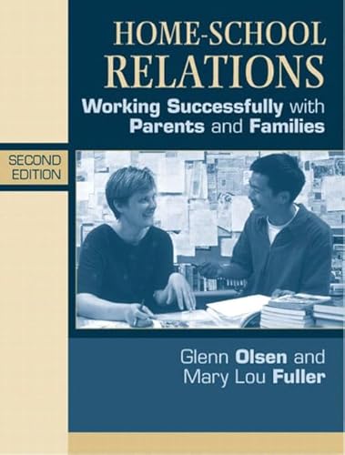 Beispielbild fr Home-School Relations: Working Successfully With Parents and Families zum Verkauf von AwesomeBooks