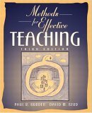 Stock image for Methods for Effective Teaching for sale by Better World Books