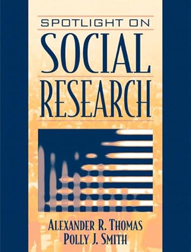 Stock image for Spotlight on Social Research for sale by Better World Books