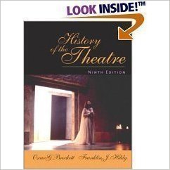 Stock image for History of Theatre (FREE COPY-inside) 9th for sale by Isle Books