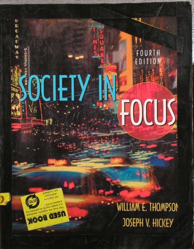 Beispielbild fr Society in Focus: An Introduction to Sociology (Hardback Version) zum Verkauf von Wrigley Books