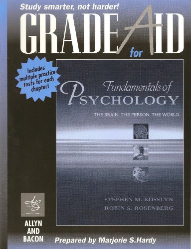 Stock image for Grade Aid F/ Fundamentals of Psychology: for sale by Foggypaws