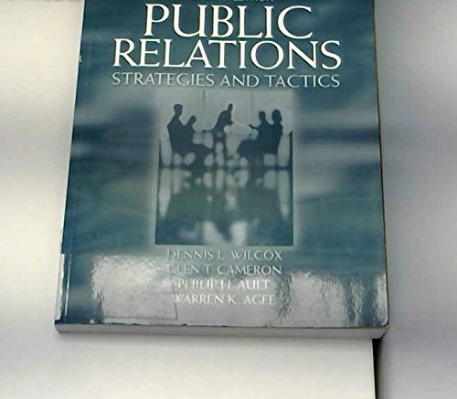 9780205372447: Public Relations: Strategies and Tactics