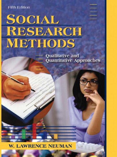 Stock image for Social Research Methods. Qualitative and Quantitative Approaches for sale by medimops