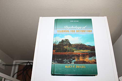 Imagen de archivo de Psychology of Learning for Instruction (3rd Edition) a la venta por SecondSale