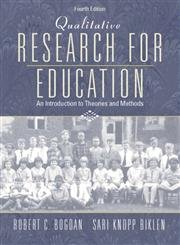 Imagen de archivo de Qualitative Research for Education: An Introduction to Theories and Methods (4th Edition) a la venta por SecondSale