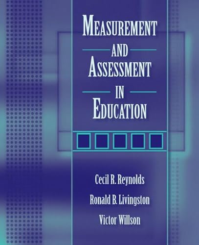 Imagen de archivo de Measurement and Assessment in Education a la venta por Dunaway Books