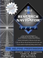 I Search 2003: The Helping Professions (9780205376469) by Barr Kjosness