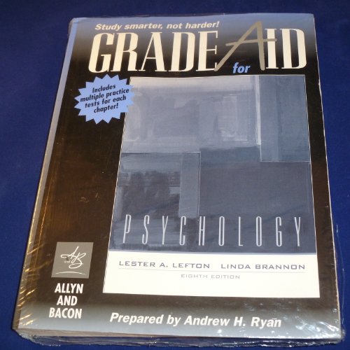 Grade Aid Workbook with Practice Tests (9780205379903) by Lester A. Lefton