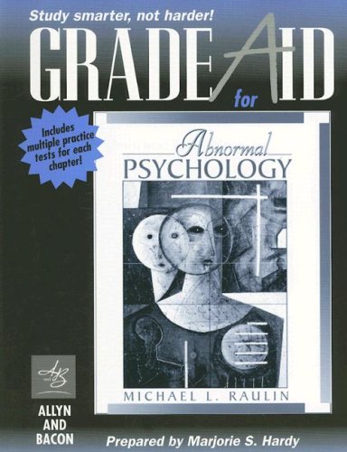Grade Aid for Abnormal Psychology (9780205379910) by Marjorie S. Hardy