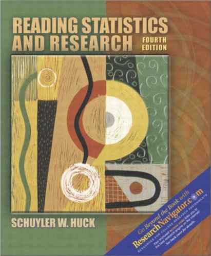 9780205380817: Reading Statistics and Research (with Research Navigator): United States Edition