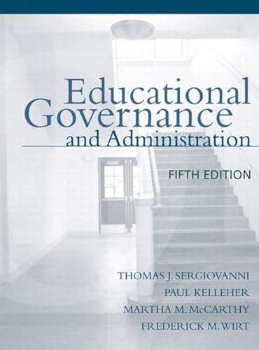 Beispielbild fr Educational Governance and Administration zum Verkauf von ThriftBooks-Atlanta