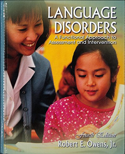 Beispielbild fr Language Disorders: A Functional Approach to Assessment and Intervention zum Verkauf von medimops
