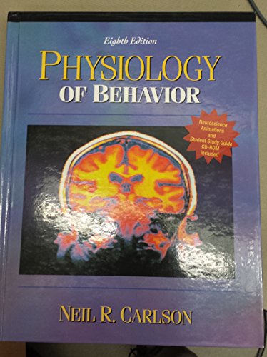 9780205381753: Physiology of Behavior, with Neuroscience Animations and Student Study Guide CD-ROM: United States Edition