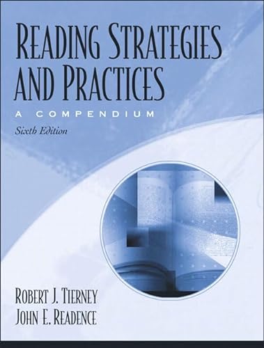 Beispielbild fr Reading Strategies and Practices: A Compendium (6th Edition) zum Verkauf von SecondSale
