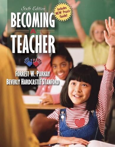 Beispielbild fr Becoming a Teacher zum Verkauf von Better World Books