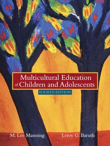 Beispielbild fr Multicultural Education of Children and Adolescents zum Verkauf von Better World Books