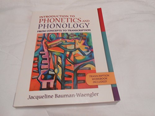 Imagen de archivo de Introduction to Phonetics and Phonology: From Concepts to Transcription a la venta por BooksRun
