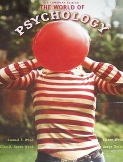 Stock image for The World of Psychology for sale by Better World Books