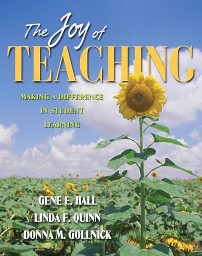 Beispielbild fr The Joy of Teaching: Making a Difference in Student Learning zum Verkauf von ThriftBooks-Atlanta