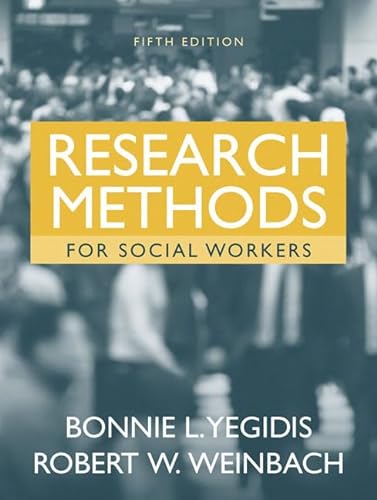 Stock image for Research Methods for Social Workers for sale by Better World Books