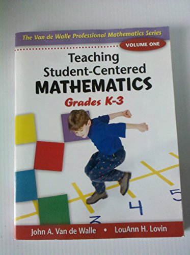 9780205408436: Teaching Student-Centered Mathematics: Grades K-3: 1 (The Van De Walle Professional Mathematics)