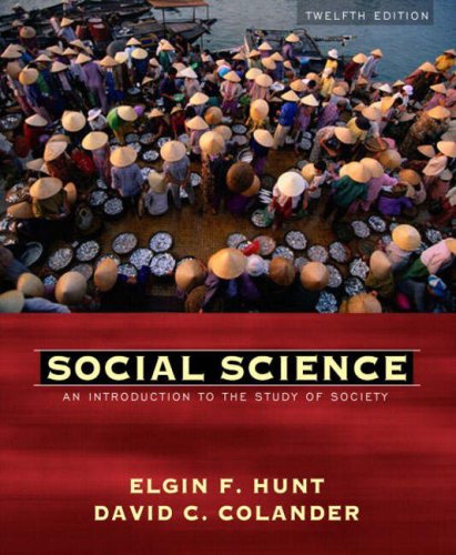 Beispielbild fr Social Science : An Introduction to the Study of Society zum Verkauf von BookHolders