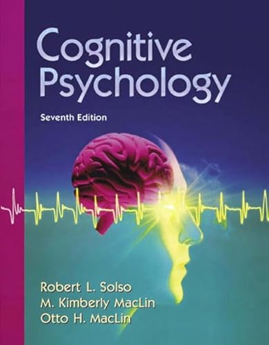 Stock image for Cognitive Psychology for sale by Better World Books