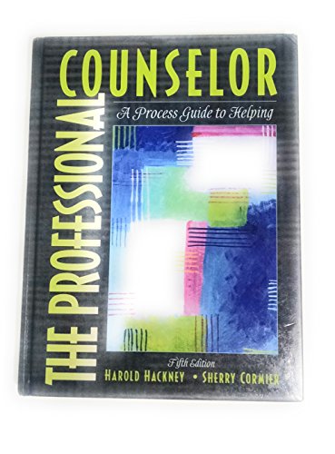 9780205410651: The Professional Counselor: A Process Guide to Helping