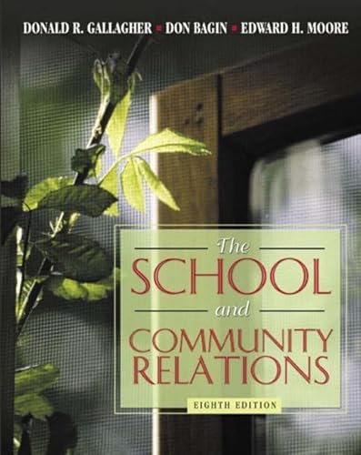 Imagen de archivo de The School and Community Relations a la venta por Better World Books