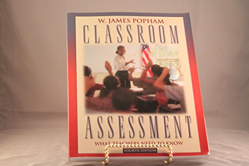 Imagen de archivo de Classroom Assessment: What Teachers Need to Know (4th Edition) a la venta por Once Upon A Time Books