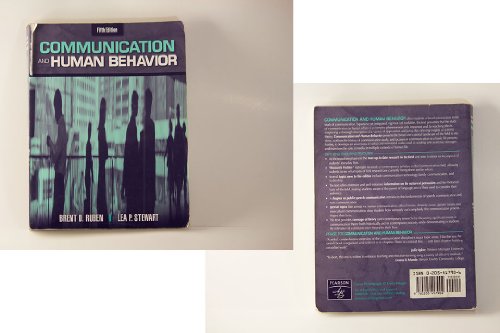 Stock image for Communication and Human Behavior for sale by ThriftBooks-Dallas