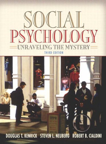 Stock image for Social Psychology : Unraveling the Mystery for sale by Better World Books